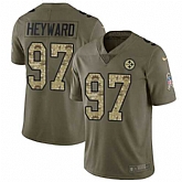 Nike Steelers 97 Cameron Heyward Olive Camo Salute To Service Limited Jersey Dzhi,baseball caps,new era cap wholesale,wholesale hats
